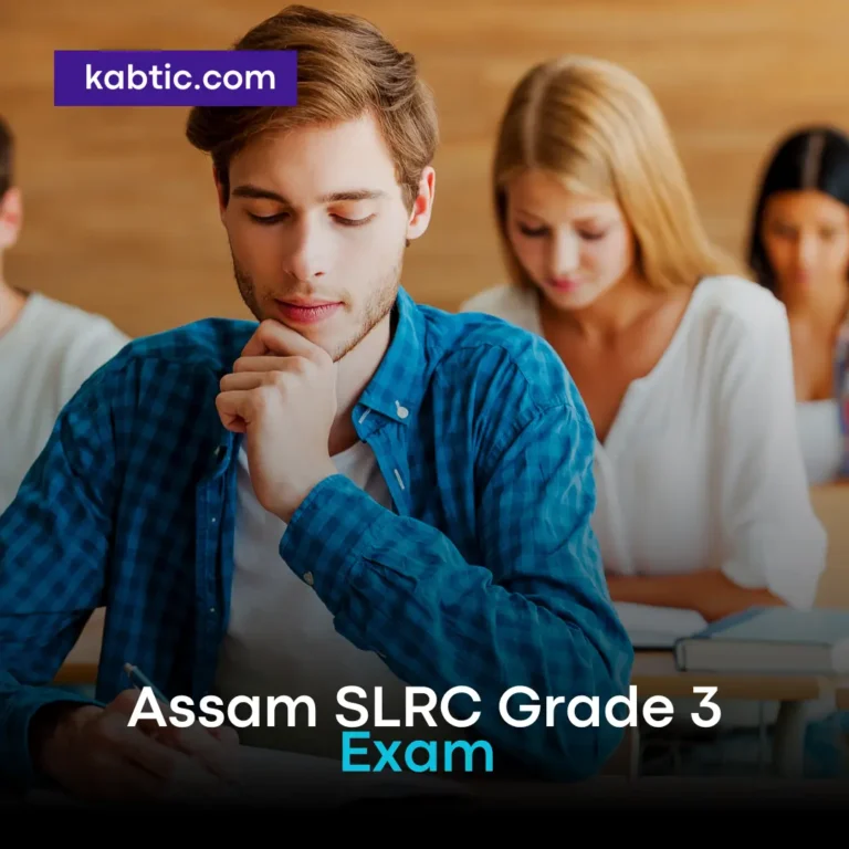 Assam SLRC Grade 3 Exam